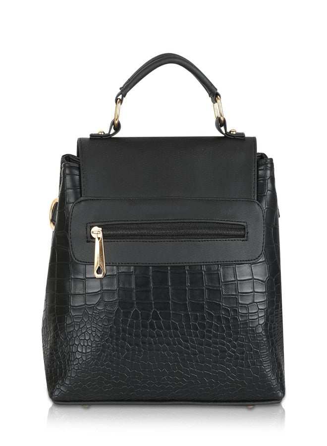 SENTINEL Women Black Crossbody Sling Bag Ladies Purse Handbag - Image 3